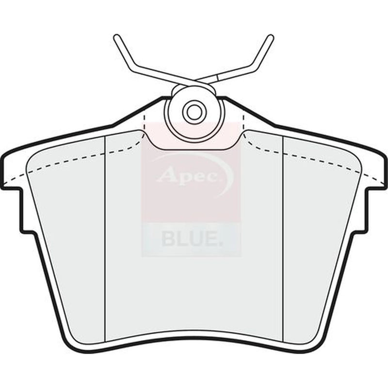 Apec Rear Brake Pad Set PD3122