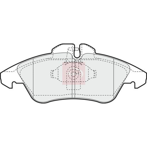 Apec Front Brake Pad Set PAD921
