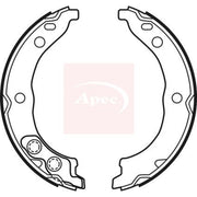 Apec Parking Brake Shoe Set fits Citroën Relay II 2002-2006 2.0 2.2 2.8