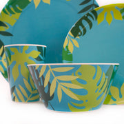 16 Piece Jungle Melamine Tableware Set Summit  - Dynamic Drive