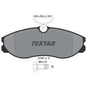 Textar Front Brake Pad Set 2148101