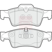 Apec Rear Brake Solid Discs & Pads fits Mercedes-Benz G-Class 2012-2018