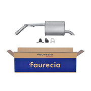 Hella End Silencer Rear fits Citroën C3 Aircross I 2017 on 1.2