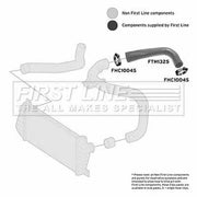 First Line Intercooler Turbo Charge Air Hose fits Mercedes-Benz Sprinter 2-T