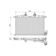 Valeo Intercooler (Charge Air Cooler) 818374
