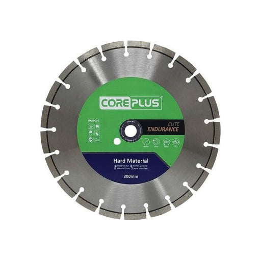 Coreplus HM300E Elite Hard Material Turbo Diamond Blade 300mm CorePlus - Dynamic Drive