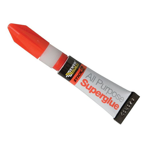 Everbuild Sika STICK2® All-Purpose Superglue Tube 3g Everbuild Sika - Dynamic Drive