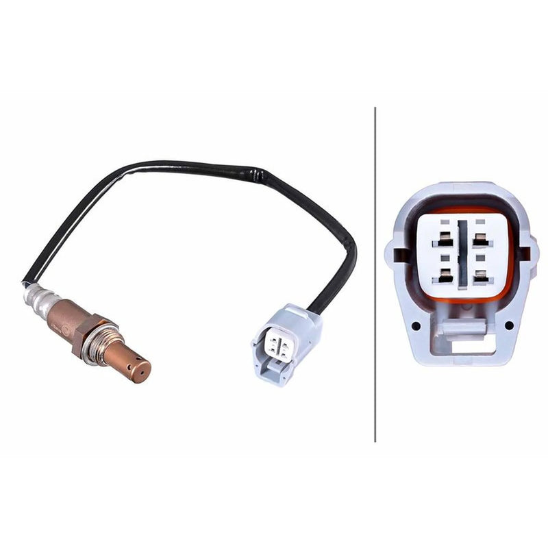 Hella O2 Lambda Oxygen Sensor after catalytic converter fits Mazda 2 2014 on 1.5