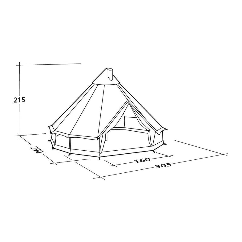 Robens Klondike S 4 Berth Poled Tent Robens - Dynamic Drive