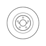 Abtex 2 x Vented Front Brake Discs BD882V-x2
