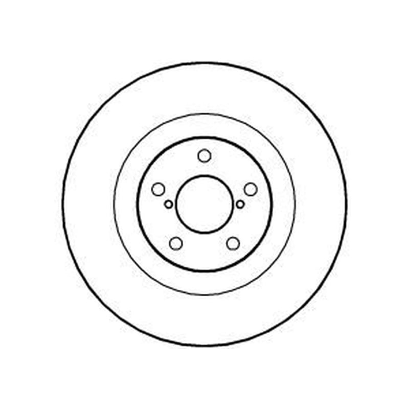 Abtex 2 x Vented Front Brake Discs BD882V-x2