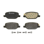 Brembo 4 x Rear Brake Pad Set fits Alfa Romeo 159 2005-2012 1.8 2.4 3.2