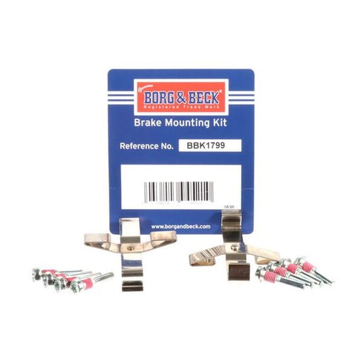 Borg & Beck Brake Pad Accessory Fitting Kit Front BBK1799