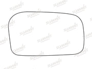 Summit Stick-On Standard Mirror Glass fits Nissan Sunny RHS Summit - Bars 4 Cars