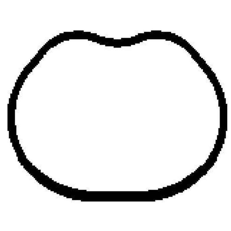 BGA Intake Manifold Gasket 4mm Thick Rubber fits Ford C-Max 2007-2010 1.6