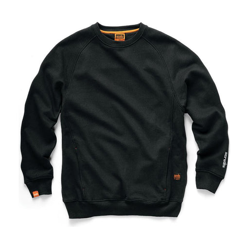 Scruffs Eco Worker Sweatshirt Black XS Scruffs - Dynamic Drive