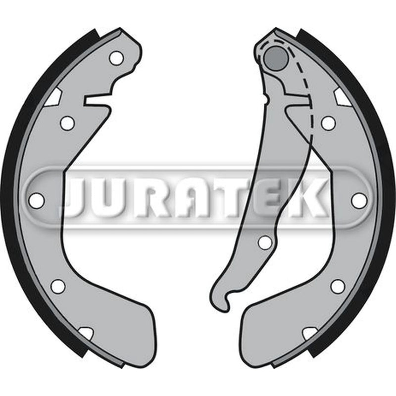 Juratek Brake Shoe Set Axle Kit Rear fits Opel Astra F 1991-1998 1.4 1.6 1.7