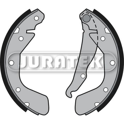 Juratek Brake Shoe Set Axle Kit Rear fits Opel Astra F 1991-1998 1.4 1.6 1.7