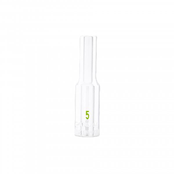 Carlyle Tools 1/4 Drive 5mm 6 Point Deep Chrome Socket - image 1