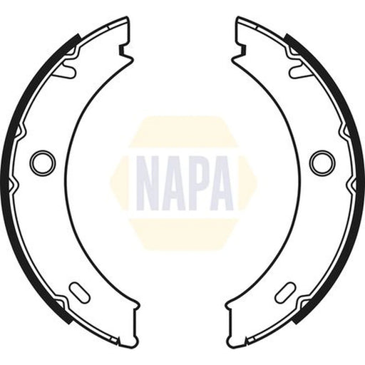 NAPA Parking Brake Shoe Set NBS5012