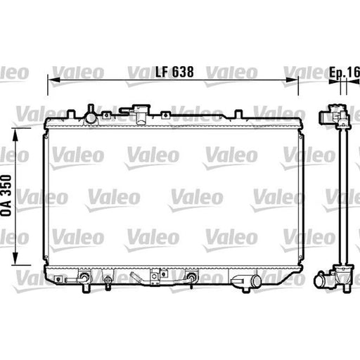 Valeo Engine Radiator 734121