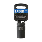 Laser Brake Caliper Socket 1/2"D 22mm 6722 Laser - Dynamic Drive