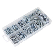 Sealey Metric/BSP/UNF Grease Nipple Assortment 130pc AB009GN Sealey - Dynamic Drive