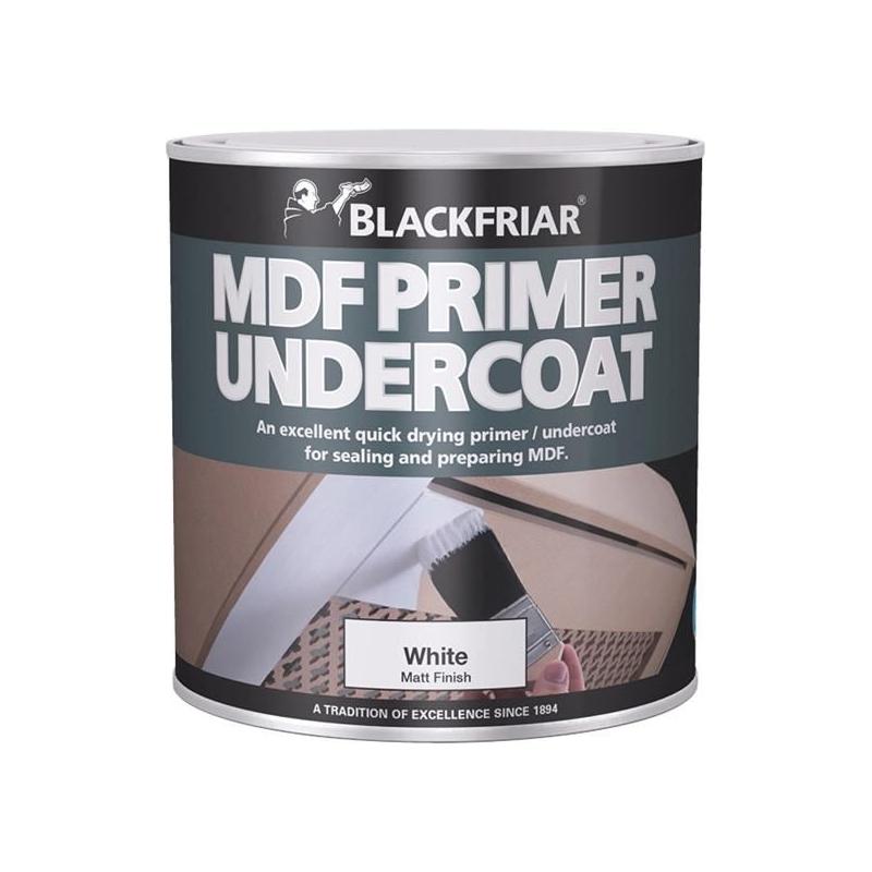 Blackfriar Quick Drying MDF Acrylic Primer Undercoat 250ml Blackfriar - Town Tools