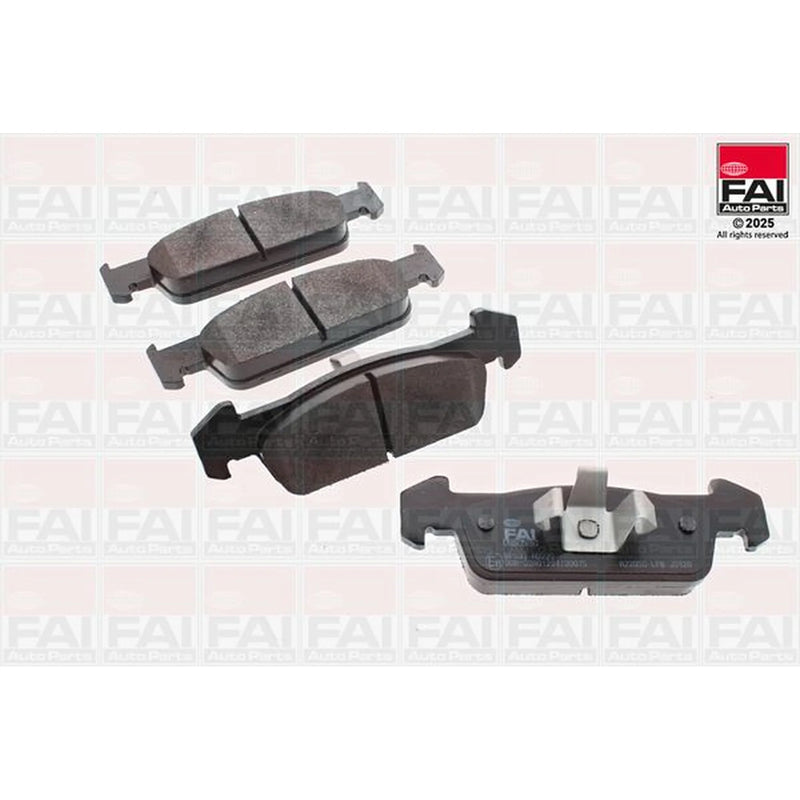 FAI Front Brake Pad Set fits Dacia Logan II 2012 on 1.2