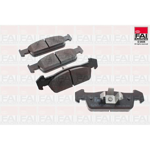 FAI Front Brake Pad Set fits Dacia Logan II 2012 on 1.2