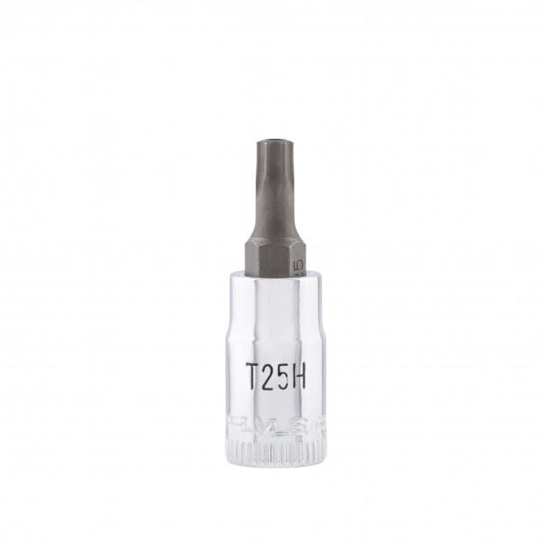 Carlyle Tools 1/4Dr T25H Tamper Torx - image 1