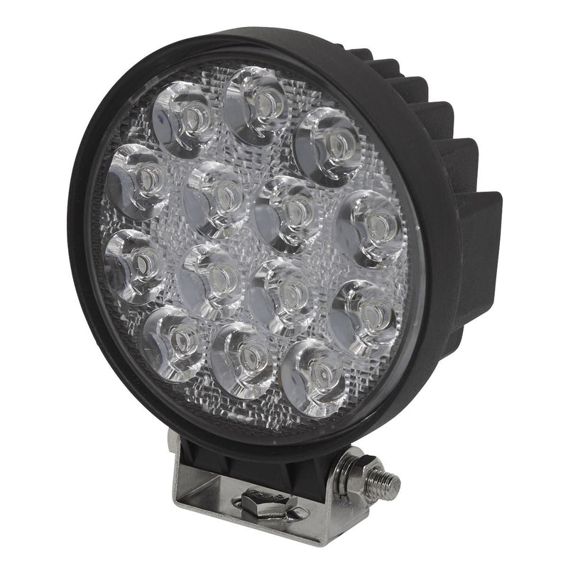 Sealey Round Worklight with Mounting Bracket 42W LED LED4R Sealey  - Dynamic Drive