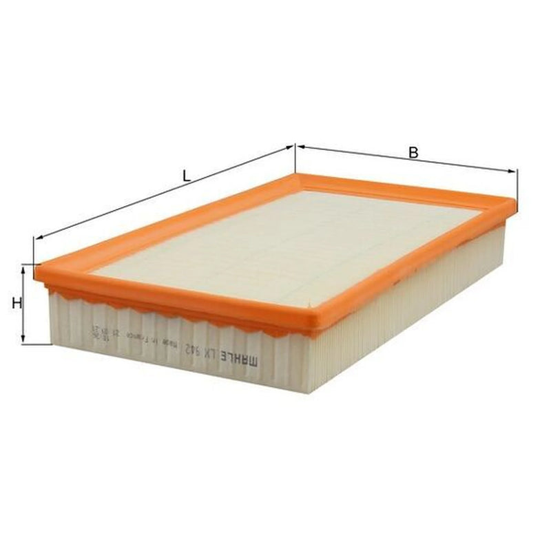 Mahle Engine Air Filter fits Jaguar S-Type II 1999-2008 3.0 4.0 4.2