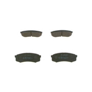 Bosch Front & Rear Pads fits Toyota Land Cruiser 80 1990-1997 4.0 4.2 4.5