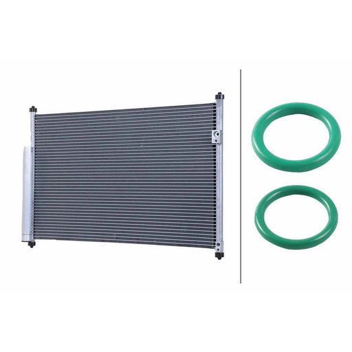 Hella Air Conditioning Condenser fits Suzuki Grand Vitara II 2005-2015