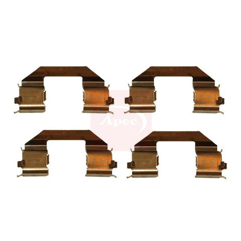 Apec Brake Pad Accessory Fitting Kit Front fits Honda Accord 1990-1998