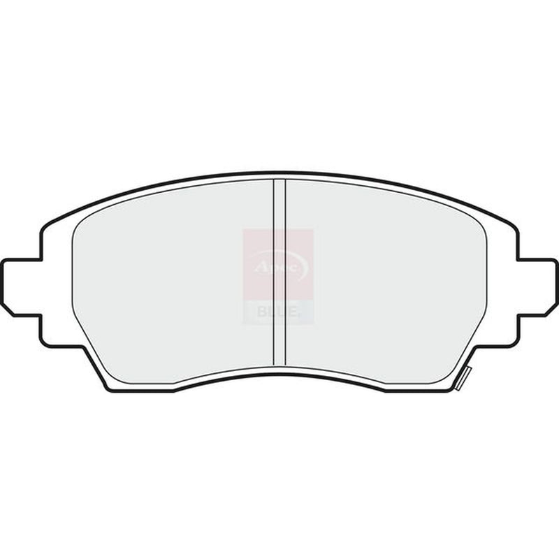 Apec Front Brake Pad Set fits Toyota Corolla 1995-2001 1.4 1.6 1.9