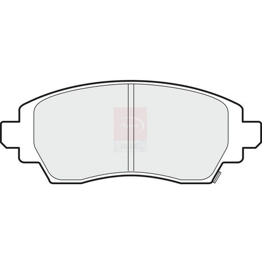 Apec Front Brake Pad Set fits Toyota Corolla 1995-2001 1.4 1.6 1.9