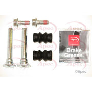 Apec Brake Caliper Guide Sleeve Kit Front Left fits Citroën C8 2002 on 2.0 2.2