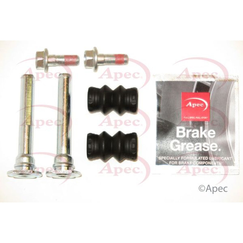 Apec Brake Caliper Guide Sleeve Kit Front Left fits Citroën C8 2002 on 2.0 2.2