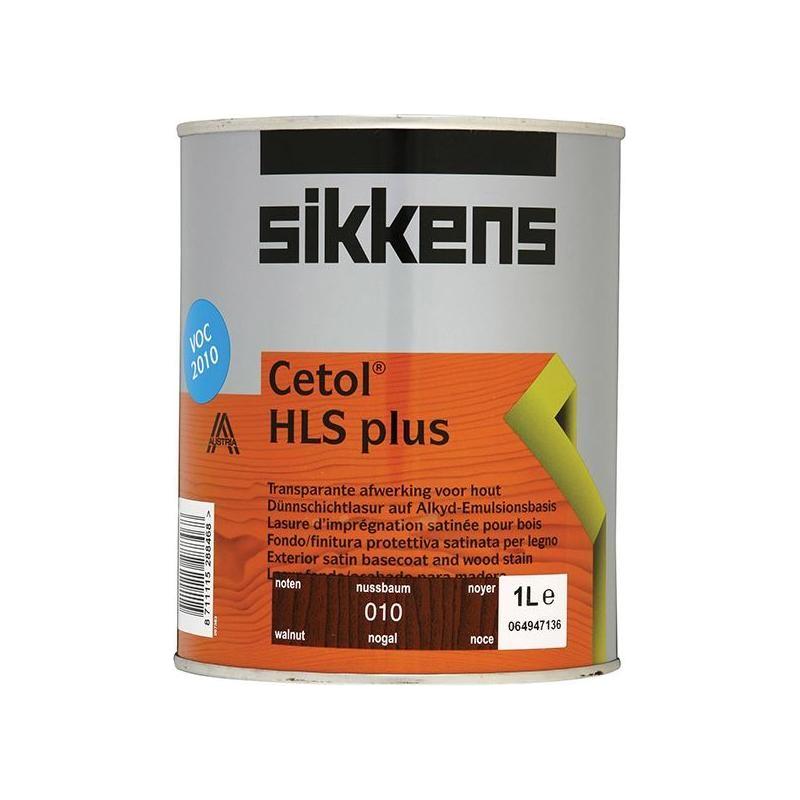 Sikkens Cetol HLS Plus Translucent Woodstain Walnut 1 litre Sikkens - NN4 Online