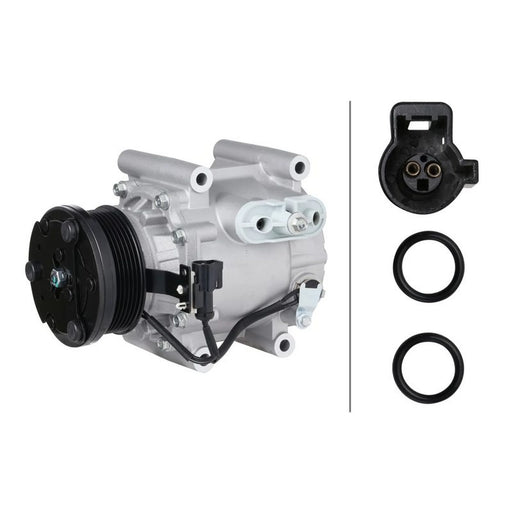 Hella Air Conditioning Compressor fits Jaguar X-Type I 2001-2009 2.1 2.5 3.0