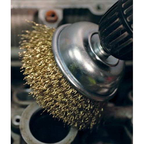 Laser Cup Brush with Quick Chuck 75mm 3147 Laser - Dynamic Drive