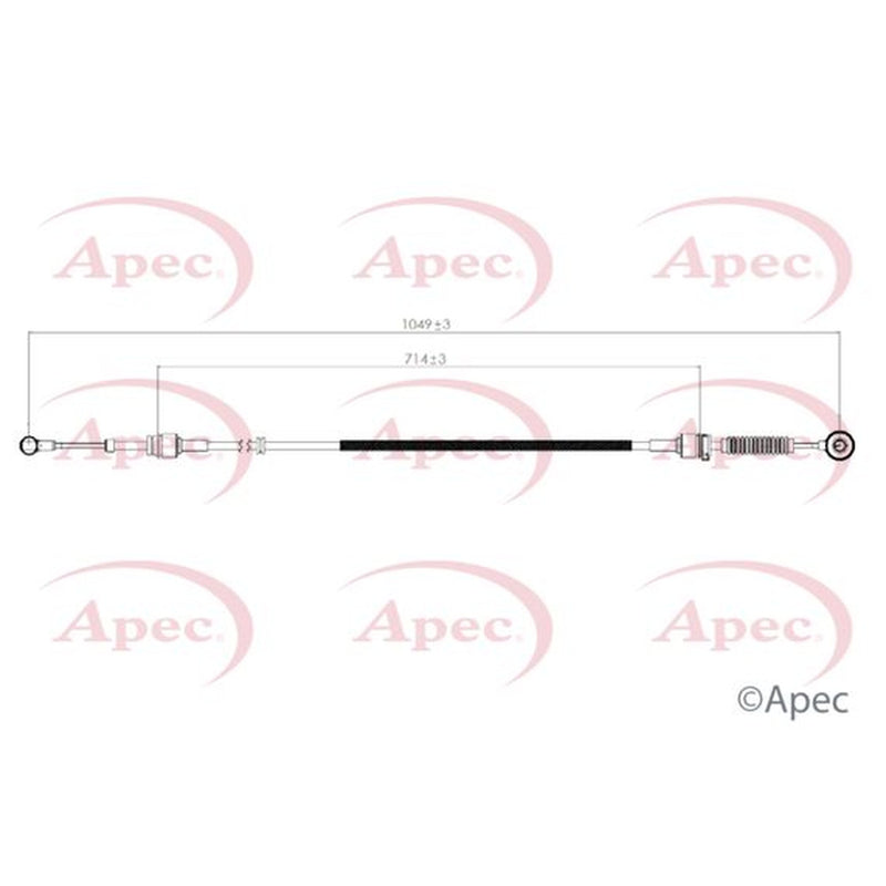Apec Manual Transmission Cable Pull fits Mini Mini 2003-2006