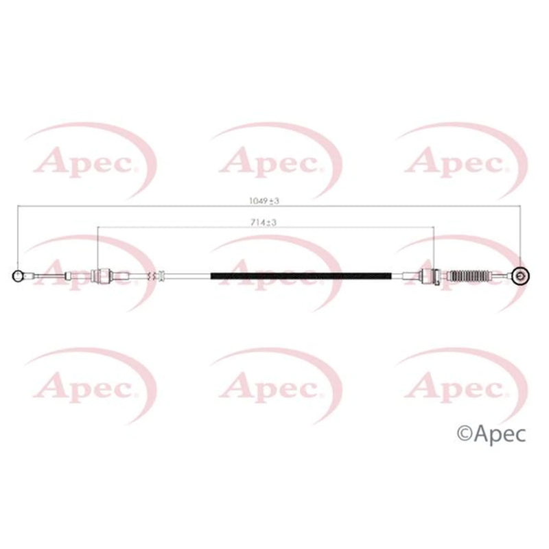 Apec Manual Transmission Cable Pull CAB7050