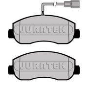 Juratek Front Brake Pad Set fits Nissan Interstar 2021-2024