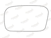 Summit Stick-On Standard Mirror Glass fits Daihatsu Move LHS Summit - Bars 4 Cars