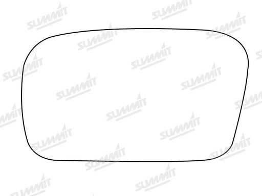 Summit Stick-On Standard Mirror Glass fits Daihatsu Move LHS Summit - Bars 4 Cars