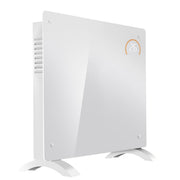 Baridi 1000W Electric Glass Panel Heater with 24/7 Timer, Remote Control & Wi-Fi - White Baridi - NN4 Online 