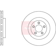 Apec 2 x Vented Brake Discs fits Chrysler 300C 2004-2023 3.0 3.5 5.7